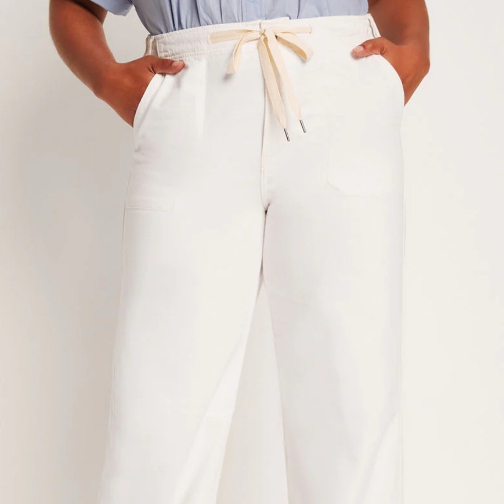Vici - Wesley Drawstring Wide Leg Jeans